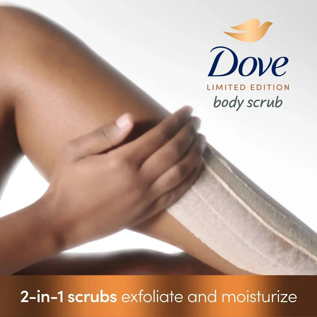 Dove Limited Edition Body Scrub, Hot Cocoa, 3.5 oz
