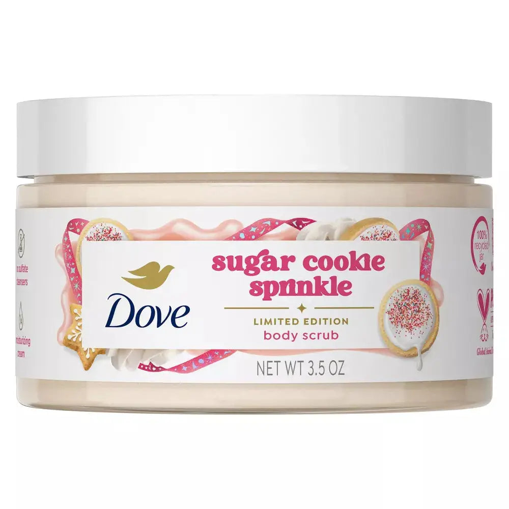 Dove Limited Edition Body Scrub, Sugar Cookie Sprinkle, 3.5oz